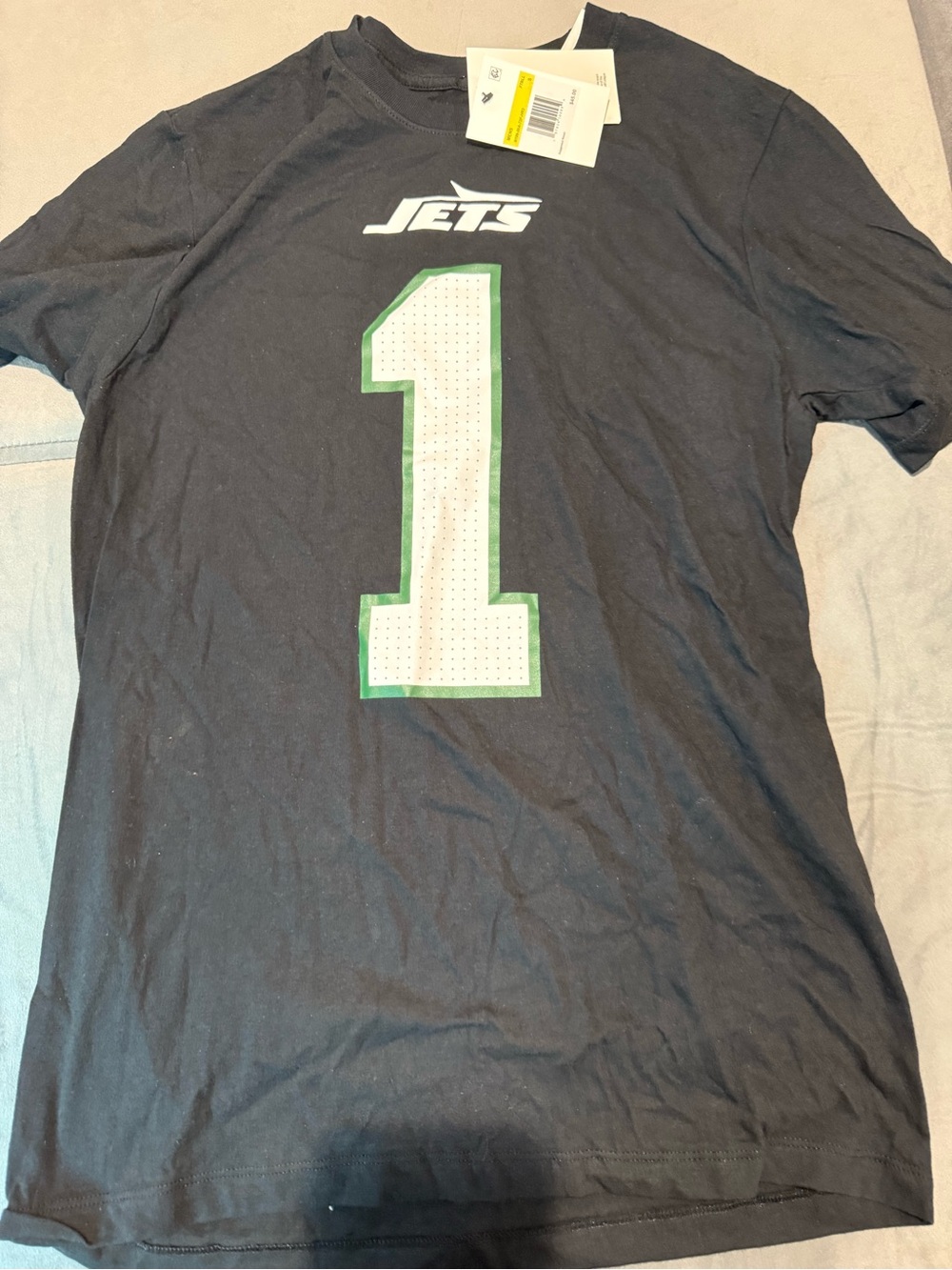 Black Men's NFL NIKE JETS SHIRT